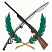 C1: Leaves---Swiss Ivy(Isacord 40 #1079)
C2: Stems---Palomino(Isacord 40 #1070)
C3: Fishing Pole & Reel---White(Isacord 40 #1002)
C4: Rifle Stock---Pecan(Isacord 40 #1128)
C5: Rifle Stock Shading---Pine Bark(Isacord 40
