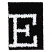 C1: Block---Black(Isacord 40 #1234)
C2: E---White(Isacord 40 #1002)