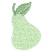 C1: Stem & Leaf---Bright Mint(Isacord 40 #1510)
C2: Pear---Spring Frost(Isacord 40 #1047)