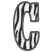 C1: Background---White(Isacord 40 #1002)
C2: Stripes---Black(Isacord 40 #1234)
C3: Border---Whale(Isacord 40 #1041)