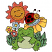 C1: Leaves & Stems---Pear(Isacord 40 #1049)
C2: Frog Stomach---Jalapeno(Isacord 40 #1104)
C3: Flowers---Citrus(Isacord 40 #1187)
C4: Sun Rays & Flowers---Melon(Isacord 40 #1259)
C5: Flowers---Winter Frost(Isacord 40 #11