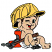 C1: Drill---Red Pepper(Isacord 40 #1078)
C2: Drill Bit, Hammer Head & Screws---Whale(Isacord 40 #1041)
C3: Eye & Diaper---White(Isacord 40 #1002)
C4: Eye---Swiss Ivy(Isacord 40 #1079)
C5: Tongue---Poinsettia(Isacord 40