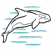 C1: Water---Island Waters(Isacord 40 #1045)&#13;&#10;C2: Whale Highlights---Sterling(Isacord 40 #1011)&#13;&#10;C3: Whale---Whale(Isacord 40 #1041)