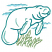 C1: Water---Island Waters(Isacord 40 #1045)
C2: Seaweed---Kiwi(Isacord 40 #1104)
C3: Manatee---Scotty Green(Isacord 40 #1503)
C4: Manatee Highlights---Bottle Green(Isacord 40 #1045)