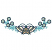 C1: Flower Centers---Jade(Isacord 40 #1046)&#13;&#10;C2: Flower Centers & Wings---Vanilla(Isacord 40 #1022)&#13;&#10;C3: Leaves & Wings---Aura(Isacord 40 #1111)&#13;&#10;C4: Wings---Champagne(Isacord 40 #1070)&#13;&#10;C5: Stem---Jade(Isacord 40 #1046)&#1