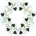 C1: Leaves & Stems---Kiwi(Isacord 40 #1104)&#13;&#10;C2: Flowers---Backyard Green(Isacord 40 #1175)
