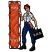 C1: Skin---Tan(Isacord 40 #1054)
C2: Skin Shading---Palomino(Isacord 40 #1070)
C3: Stretcher Frame, Boots, & Briefcase---Charcoal(Isacord 40 #1234)
C4: Boots & Briefcase Highlights---Whale(Isacord 40 #1041)
C5: Gloves--