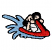 C1: Water---Celestial(Isacord 40 #1028)
C2: Jet Ski---White(Isacord 40 #1002)
C3: Jet Ski---Wildfire(Isacord 40 #1147)
C4: Body---Shrimp Pink(Isacord 40 #1017)
C5: Design Outline---Black(Isacord 40 #1234)