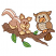 C1: Owl Beak & Feet---Candlelight(Isacord 40 #1137)
C2: Owl Face & Tummy---Oat(Isacord 40 #1127)
C3: Owl---Sisal(Isacord 40 #1055)
C4: Owl  Tail---Golden Grain(Isacord 40 #1126)
C5: Leaves ---Erin Green(Isacord 40 #1510