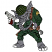 C1: Shirt---Green Dust(Isacord 40 #1174)
C2: Belt & Gun Grip---Fox(Isacord 40 #1186)
C3: Belt & Holster---Pecan(Isacord 40 #1128)
C4: Trunk, Teeth & Nails---White(Isacord 40 #1002)
C5: Elephant Skin---Cobblestone(Isacor