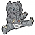 C1: Eyes---Celestial(Isacord 40 #1028)
C2: Mouth---Salmon(Isacord 40 #1259)
C3: Nails---Vanilla(Isacord 40 #1022)
C4: Elephant---Sterling(Isacord 40 #1011)
C5: Elephant Shading---Cobblestone(Isacord 40 #1219)
C
