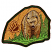 C1: Background---Old Gold(Isacord 40 #1055)
C2: Background Shading---Autumn Leaf(Isacord 40 #1126)
C3: Cracks & Paw Print---Fox(Isacord 40 #1186)
C4: Trees---Lima Bean(Isacord 40 #1177)
C5: Light Fur---Oat(Isacord 40 #1