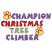 C1: "Tree"---Kiwi(Isacord 40 #1104)&#13;&#10;C2: "Christmas"---Terra Cotta(Isacord 40 #1081)&#13;&#10;C3: "Champion" & "Climber"---Grape(Isacord 40 #1032)&#13;&#10;C4: Paws---Yellow(Isacord 40 #1187)&#13;&#10;C5: Paw Outlines---Terra Cotta(Isacord 40 #108
