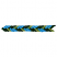 C1: Light Green Braid---Lima Bean(Isacord 40 #1177)&#13;&#10;C2: Light Blue Braid---Caribbean Blue(Isacord 40 #1094)&#13;&#10;C3: Dark Green Braid---Deep Green(Isacord 40 #1174)