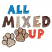 C1: "All"---Tropical Blue(Isacord 40 #1534)
C2: "X"---Gravel(Isacord 40 #1179)
C3: "Up"---Spanish Tile(Isacord 40 #1020)
C4: "I" & Left Paw Print---Baguette(Isacord 40 #1229)
C5: "E"& Right Paw Print---Fawn(Isacord 40 #