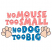 C1: "No Mouse Too Small"---Corsage(Isacord 40 #1016)
C2: "No Dog Too Big"---Tropical Blue(Isacord 40 #1534)
C3: Paw Prints---Shrimp Pink(Isacord 40 #1017)
C4: Paw Print Outlines---Cobblestone(Isacord 40 #1219)