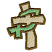 C1: Fish ---Kiwi(Isacord 40 #1104)
C2: Cross---Ivory(Isacord 40 #1149)
C3: Fish & Cross Outlines---Redwood(Isacord 40 #1057)