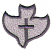 C1: Bird---Lavender(Isacord 40 #1193)&#13;&#10;C2: Bird & Cross Outlines---Grape(Isacord 40 #1032)