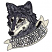C1: Eyes---Honey Gold(Isacord 40 #1025)
C2: Light Fur---Linen(Isacord 40 #1071)
C3: Wolf---Dark Pewter(Isacord 40 #1220)
C4: Wolf Shading---Steel(Isacord 40 #1166)
C5: Wolf Dark Shading---Leadville(Isacord 40 #1220)