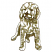 C1: Dog---Golden Grain(Isacord 40 #1126)&#13;&#10;C2: Dog Shading & Outlines---Light Cocoa(Isacord 40 #1158)