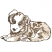 C1: Dog---Ivory(Isacord 40 #1149)&#13;&#10;C2: Dog Shading & Outlines---Carmel Cream(Isacord 40 #1128)