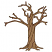 C1: Tree---Pecan(Isacord 40 #1128)&#13;&#10;C2: Tree Outlines---Cinnamon(Isacord 40 #1247)