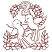 C1: One Color Design---Foliage Rose(Isacord 40 #1169)