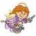 C1: Pins & Scissors---Sterling(Isacord 40 #1011)
C2: Pin Cushion---Erin Green(Isacord 40 #1510)
C3: Thread, Halo & Measuring Tape---Parchment(Isacord 40 #1066)
C4: Wings---Vanilla(Isacord 40 #1022)
C5: Wings Outline & H