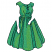 C1: Dress---Light Kelly(Isacord 40 #1101)&#13;&#10;C2: Dress Dark Shading---Swiss Ivy(Isacord 40 #1079)&#13;&#10;C3: Dress Light Shading---Erin Green(Isacord 40 #1510)&#13;&#10;C4: Dress Outlines---Forest Green(Isacord 40 #1536)