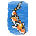 C1: Water---Tropical Blue(Isacord 40 #1534)
C2: Light Spots on Koi---Goldenrod(Isacord 40 #1137)
C3: Medium Spots on Koi---Tangerine(Isacord 40 #1078)
C4: Koi---White(Isacord 40 #1002)
C5: Eye---Pear(Isacord 40 #1049)&#