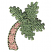 C1: Trunk---Oat(Isacord 40 #1127)
C2: Palm Leaves & Outline---Kiwi(Isacord 40 #1104)