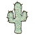 C1: Cactus---Jalapeno(Isacord 40 #1104)&#13;&#10;C2: Stripes---Buttercream(Isacord 40 #1022)&#13;&#10;C3: Outline---Caper(Isacord 40 #1227)
