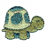 C1: Body---Bright Mint(Isacord 40 #1510)
C2: Shell---Spring Frost(Isacord 40 #1047)
C3: Spots, Back Legs & Outlines---Trellis Green(Isacord 40 #1503)