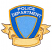 C1: Center Shield---Crystal Blue(Isacord 40 #1249)
C2: Outer Shield---Tropical Blue(Isacord 40 #1534)
C3: Banner---Parchment(Isacord 40 #1066)
C4: Banner Shading & Shield Outline---Gold(Isacord 40 #1185)
C5: Banner Outl