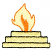 C1: Steps & Flame---Daffodil(Isacord 40 #1135)
C2: Center Flame & Outlines---Pumpkin(Isacord 40 #1168)
C3: Base Outlines---Black(Isacord 40 #1234)