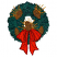 C1: Wreath---Evergreen(Isacord 40 #1208)
C2: Wreath Light Shading---Swiss Ivy(Isacord 40 #1079)
C3: Wreath Dark Shading---Bright Green(Isacord 40 #1232)
C4: Ribbon---Poppy(Isacord 40 #1037)
C5: Ribbon Shading---Country