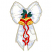 C1: Bow & Ribbon---White(Isacord 40 #1002)
C2: Bow & Ribbon Shading---Silver(Isacord 40 #1236)
C3: Bow & Ribbon Highlights---Frosted Plum(Isacord 40 #1080)
C4: Bow & Ribbon Outlines---Baguette(Isacord 40 #1229)
C5: Bell
