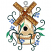 C1: Hole---Charcoal(Isacord 40 #1234)&#13;&#10;C2: Ring---Sterling(Isacord 40 #1011)&#13;&#10;C3: Birdhouse---Linen(Isacord 40 #1071)&#13;&#10;C4: Fans & Birdhouse Shading---Sisal(Isacord 40 #1055)&#13;&#10;C5: Fans & Birdhouse Shading---Light Cocoa(Isaco