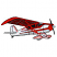 C1: Inside Cockpit---Charcoal(Isacord 40 #1234)
C2: Wing Underside---Beet Red(Isacord 40 #1035)
C3: Plane---White(Isacord 40 #1002)
C4: Plane Shading---Sterling(Isacord 40 #1011)
C5: Plane Shading---Winter Sky(Isacord 4