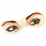 C1: Skin---Shrimp Pink(Isacord 40 #1017)
C2: Skin Shading---Tan(Isacord 40 #1054)
C3: Eyes---White(Isacord 40 #1002)
C4: Iris---Caper(Isacord 40 #1227)
C5: Iris Shading---Golden Grain(Isacord 40 #1126)
C6: Eye