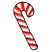 C1: White Stripes---White(Isacord 40 #1002)
C2: Red Stripes---Candy Apple(Isacord 40 #1037)
C3: Outlines---Winterberry(Isacord 40 #1035)