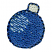 C1: Ornament---Blue Ribbon(Isacord 40 #1535)&#13;&#10;C2: Ornament Shading---River Mist(Isacord 40 #1248)&#13;&#10;C3: Ornament Top---Silver(Isacord 40 #1236)&#13;&#10;C4: Ornament Outlines---Sapphire(Isacord 40 #1535)