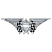 C1: Wings & Shield---Paper White(Isacord 40 #1001)
C2: Wings & Shield---Sterling(Isacord 40 #1011)
C3: Flags---White(Isacord 40 #1002)
C4: Flag Shading---Smoke(Isacord 40 #1219)
C5: Logo Shimmers---Ocean Blue Metallic(Y