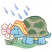 C1: Grass---Spring Frost(Isacord 40 #1047)
C2: Turtle Shell Spots---Kiwi(Isacord 40 #1104)
C3: Turtle Shell, Stem & Leaves---Jalapeno(Isacord 40 #1104)
C4: Turtle---Luster(Isacord 40 #1045)
C5: Turtle Tummy & Hat---Daff