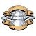 C1: Banner---Cornsilk(Isacord 40 #1055)
C2: Banner Shading---Toffee(Isacord 40 #1126)
C3: Shield---White(Isacord 40 #1002)
C4: Shield Shading---Azure Blue(Isacord 40 #1203)
C5: Design Outlines---Black(Isacord 40 #1234)&