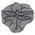 C1: Rock---Metal(Isacord 40 #1219)
C2: Rock Shading---Dark Pewter(Isacord 40 #1220)
C3: Rock Outlines---Black(Isacord 40 #1234)