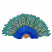 C1: Fan Ribs---Old Gold(Isacord 40 #1055)
C2: Fan Ribs Outlines---Autumn Leaf(Isacord 40 #1126)
C3: Large Feathers---Shamrock(Isacord 40 #1101)
C4: Large Feathers Dark Details---Green(Isacord 40 #1503)
C5: Large Feather