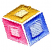 C1: Block---Lemon Frost(Isacord 40 #1022)&#13;&#10;C2: Block Outlines---Light Brass(Isacord 40 #1067)&#13;&#10;C3: Block---Carnation(Isacord 40 #1121)&#13;&#10;C4: Block Outlines---Azalea Pink(Isacord 40 #1224)&#13;&#10;C5: Block ---Glacier Green(Isacord
