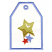 C1: Star---Cadet Blue(Isacord 40 #1226)&#13;&#10;C2: Star---Terra Cotta(Isacord 40 #1081)&#13;&#10;C3: Star Shading---Tarnished Gold(Isacord 40 #1227)&#13;&#10;C4: Star---Seaweed(Isacord 40 #1209)&#13;&#10;C5: Star Highlights---Linen(Isacord 40 #1071)&#13