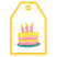 C1: Plate---Trellis Green(Isacord 40 #1503)
C2: Candle Flames---Sunshine(Isacord 40 #1124)
C3: Candles & Icing---Soft Pink(Isacord 40 #1224)
C4: Icing---Petal Pink(Isacord 40 #1225)
C5: Icing---Citrus(Isacord 40 #1187)&